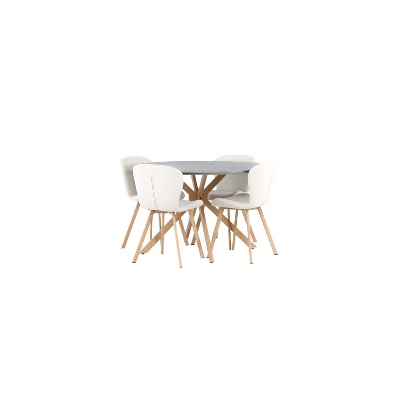 Bishun 4 - Person Dining Set