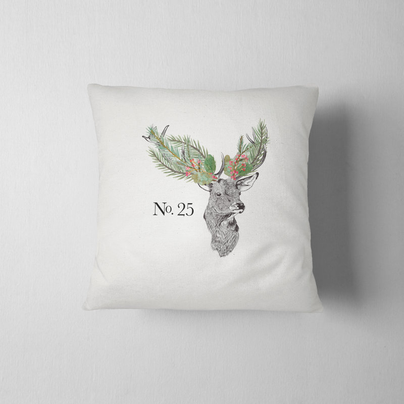Housse de coussin Number 25 Holiday, H 16 po x l 16 po