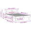 Bed Frame With Headboard Solid Wood Pine-1574490359-1574490357