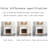 Beige Solid Wood Freestanding Fireplace