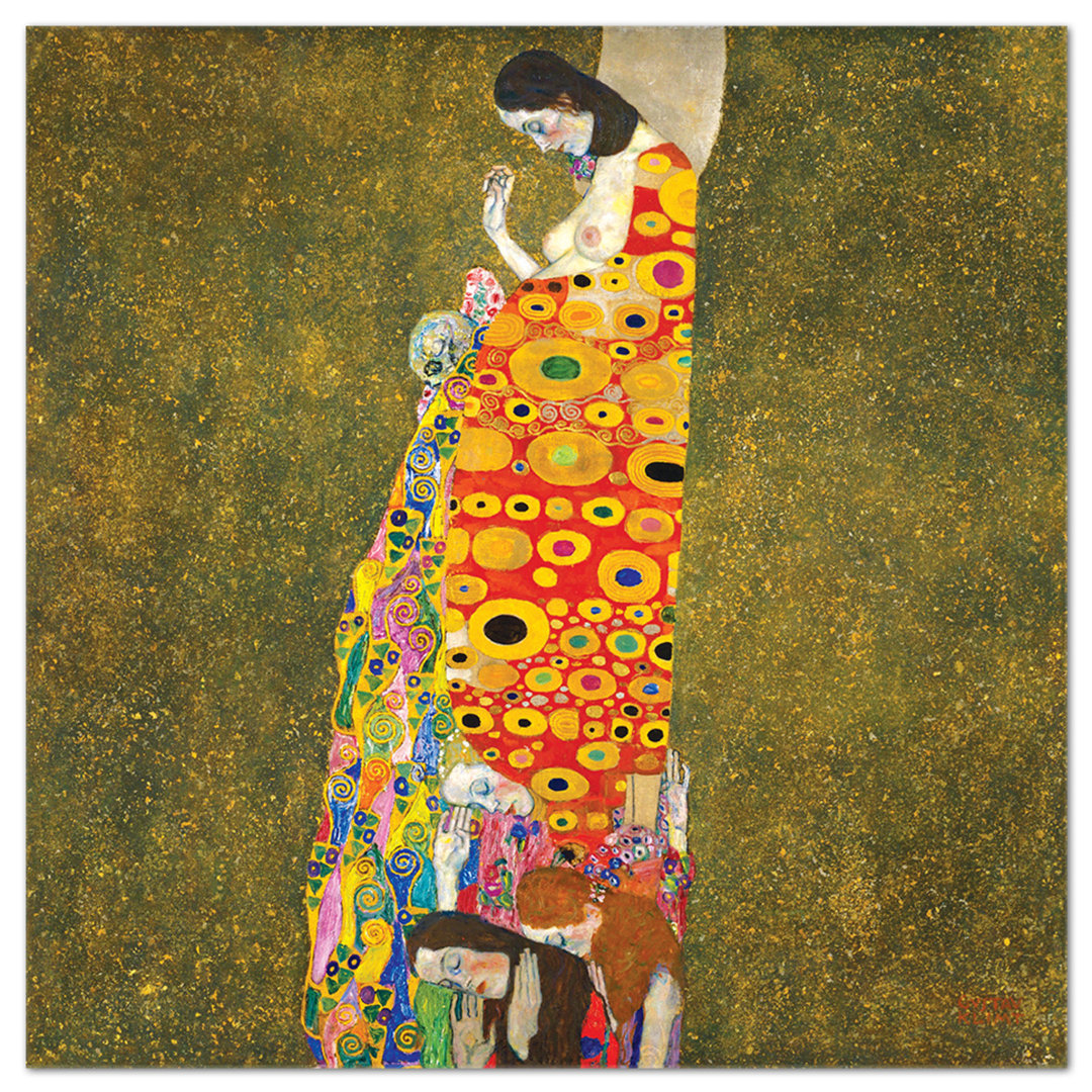 Kunstdruck Hope 2 von Gustav Klimt