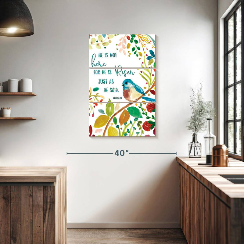 Tergel He Is Risen, 38" H x 24" W