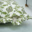Housse de coussin à volants à motif floral fabriqué à la main Fabividine, coton épais blanc, 14 x 36-106744409