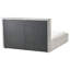 Ottoman Bed Velour Knit MOISSAC Grey/ Beige-290724933
