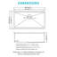 DEFFC-acfef Undermount Single Bowl Kitchen Sink
