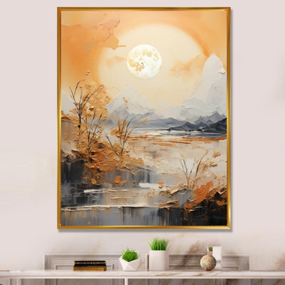 «Ignat Sunrise Golden Hour Collage I», reproduction sur toile