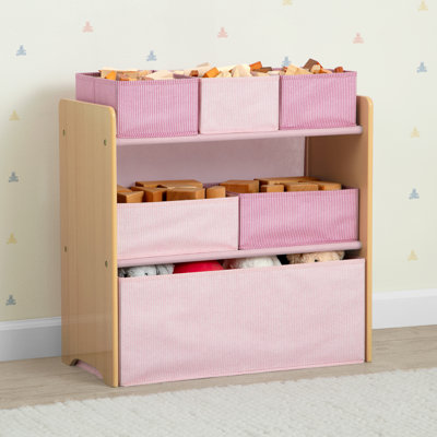 Gapkids 6 Bin Toy Organizer By Delta Children - Greenguard Gold Certified, Pastel by GapKids
