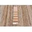 Boho brun clair Kilim 5 pi 4 po x 7 pi 6 po