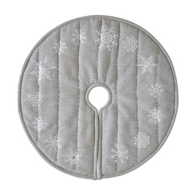Jupe d'arbre en coton Yuletide
