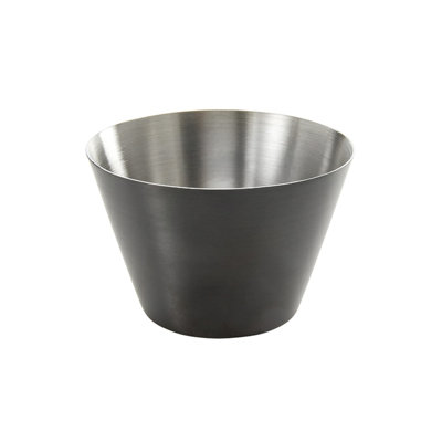 Round Satin Stainless Steel Sauce Cups