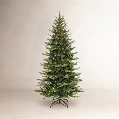 78' Lighted Artificial Fir Christmas Tree