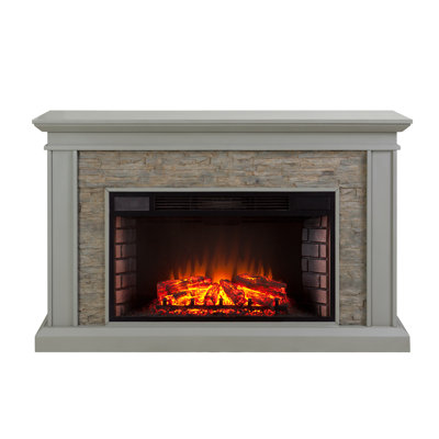 Ledgestone Fireplace