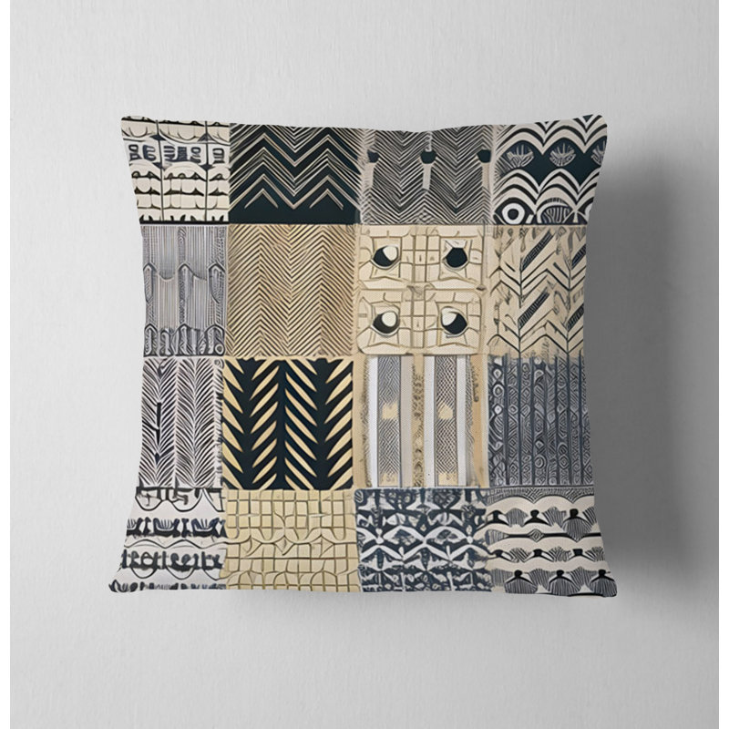Coussin décoratif, Housse de coussin seulement - sans coussin, H 18 po x l 18 po