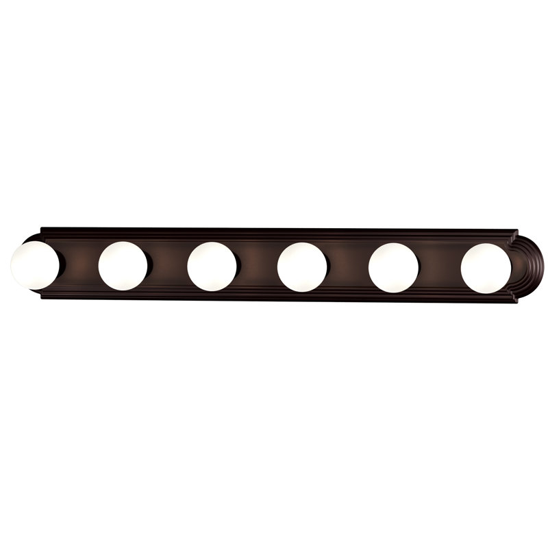 Carder 6 - Light Dimmable Bath Bar, Oil Rubbed Bronze
