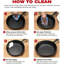 Skillet Pan Set Non-Stick