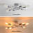 Corrigan Studio 6-Lights 20.19" Sputnik Semi Flush Mount-1107761171