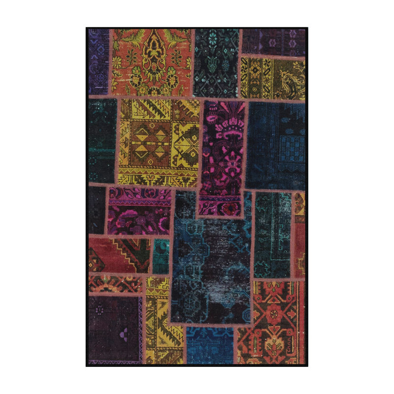 Abstract Indoor Rug, Runner 2' x 5'