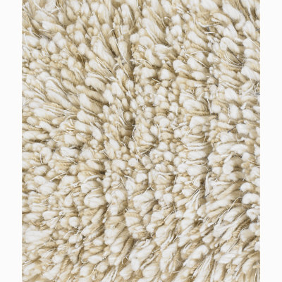 Wool Area Rug in Beige/Cream