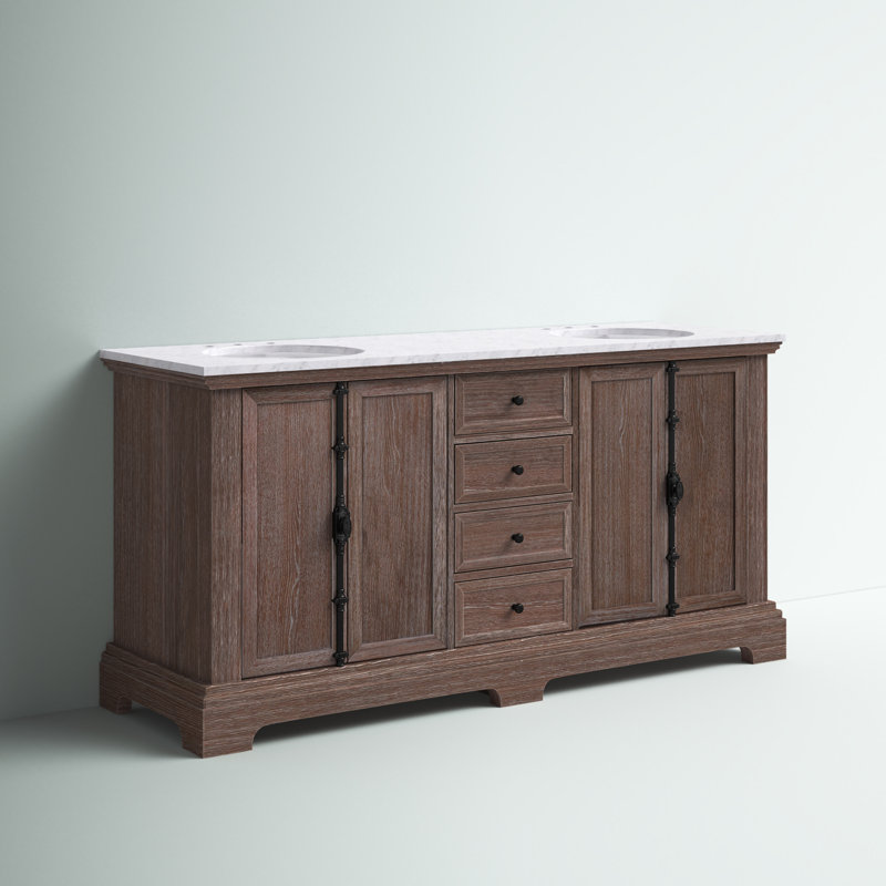Meuble-lavabo double 72 po Tolliver