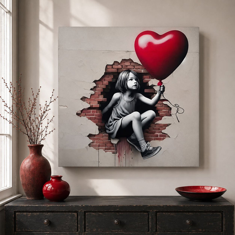 Peinture décorative sur toile