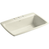 Cape Dory® 33" L x 22" W x 9-5/8" Top-Mount Single-Bowl Kitchen Sink