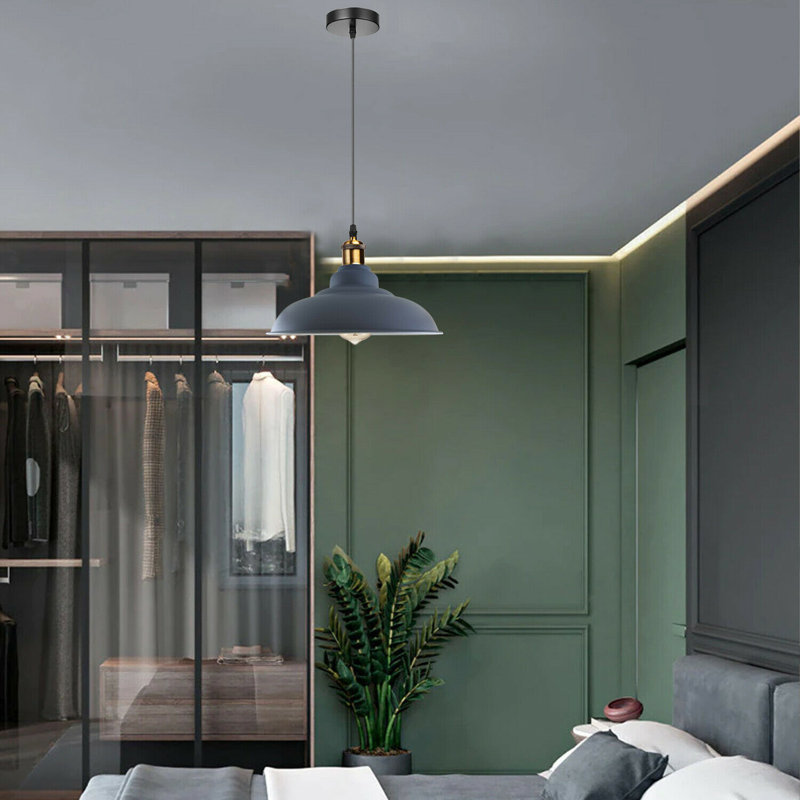 Grubb 1 - Light Orange Pendant, Gray