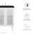 Modway Calla 24" Single Bathroom Vanity Set-95616641-95616642