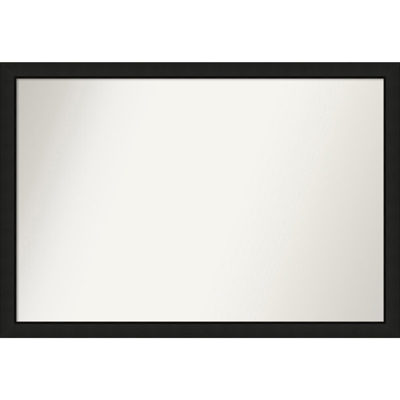 Phil Solid Wood Wall Mirror, Rectangle, 31.25" x 45.25"
