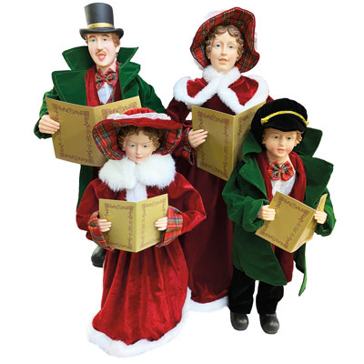Dickens Carolers, 4 Pcs