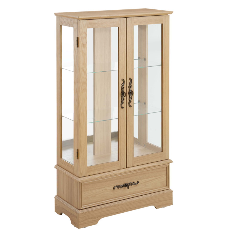 Armoire en verre, Chêne