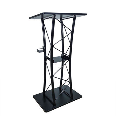 46" Metal Full Podium with Storage