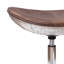 Tabouret pivotant court