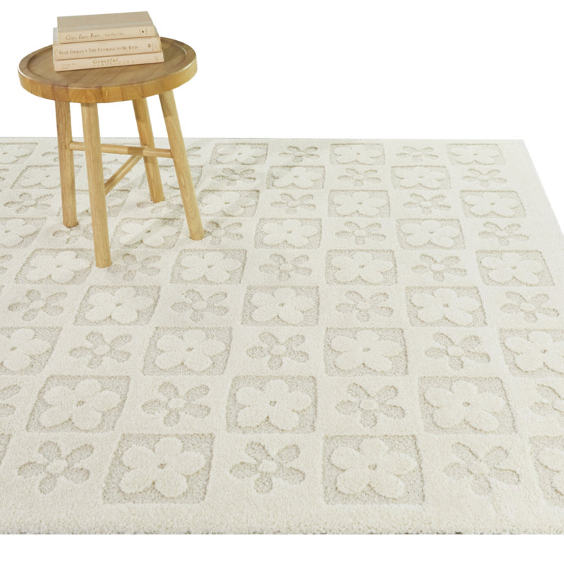 Tapis crème Mithlesh