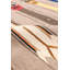 Striped Area Rug in Mocha
