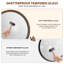Miroir rond brun pour cadre mural-516049287