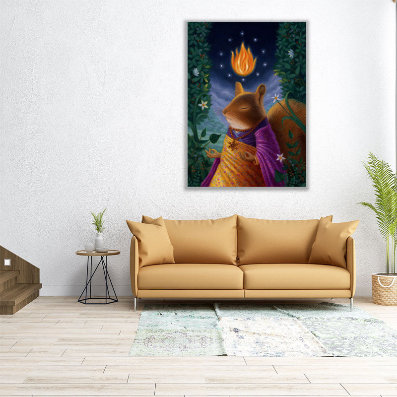 The Mystic - Canvas Print Wall Art, H 24 po x l 18 po