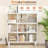 George Oliver 1 Pcs 9-cube Bookcase With 6 Removable Shelves Raised Support Feet For Living Room-1980606452