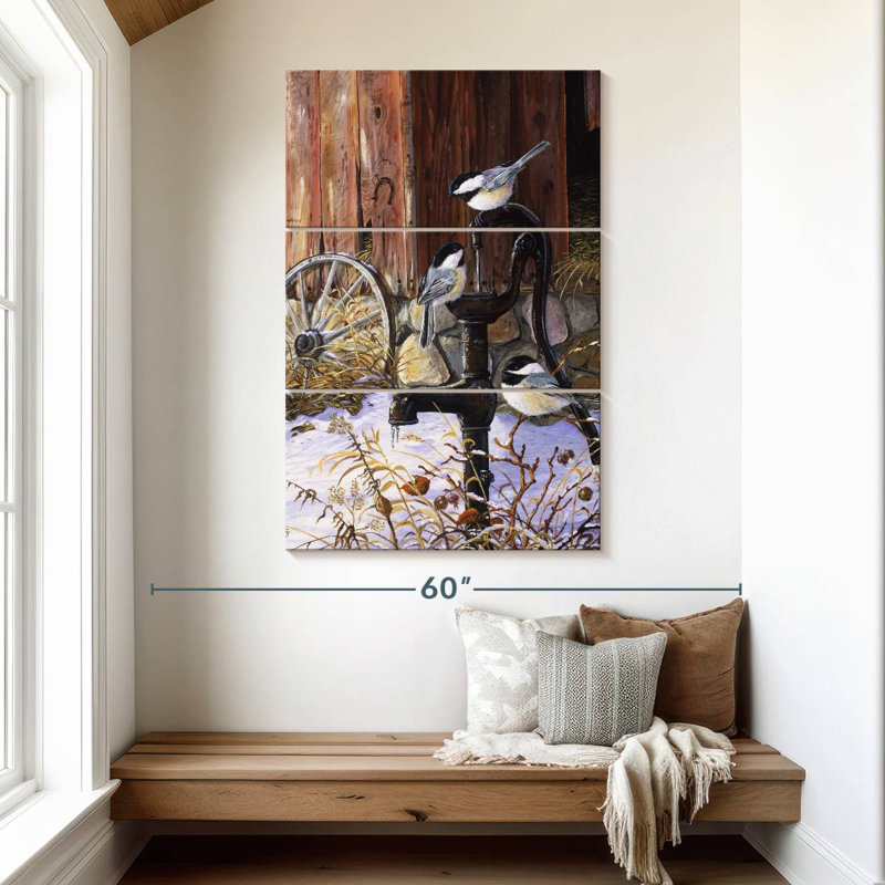 Brampt At The Pump, 50" H x 32" W