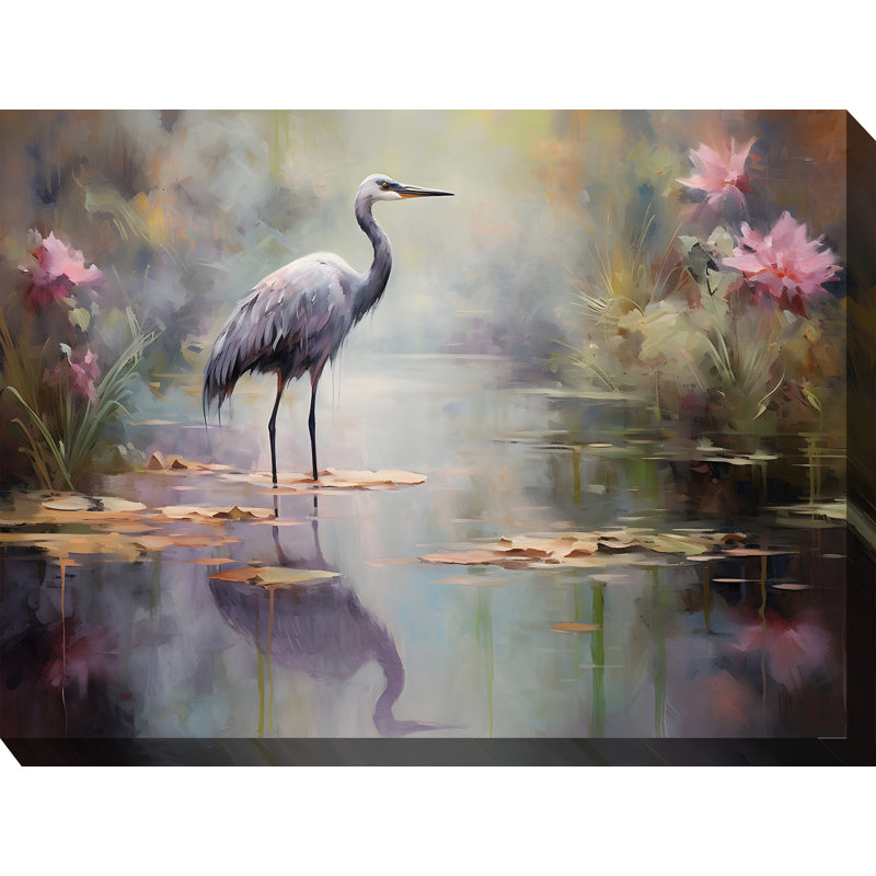 Reflection Pond Outdoor Canvas Art