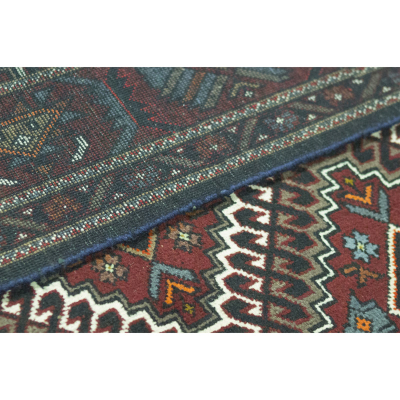 Hand-Knotted High-Quality Blue Area Rug