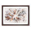 Autumn Forest Reaching Upward Watercolour - Single Picture Frame Print on MDF-56741043-56741045