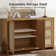 Dearbhaile 51" Sideboard with 3 Drawers