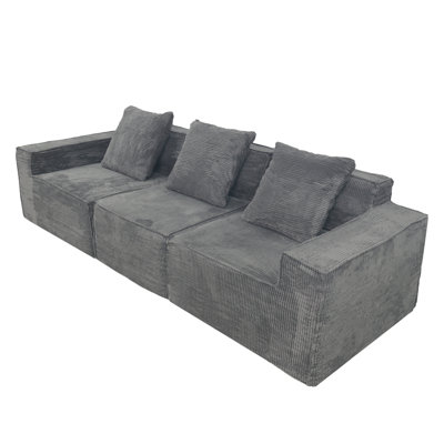 Canapé modulaire convertible 3 places Modern