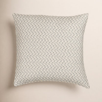 Cascade Geometric Accent Pillow