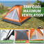 Tente de camping pour 2 personnes avec mouche de pluie et sac de transport Wakeman-44218567
