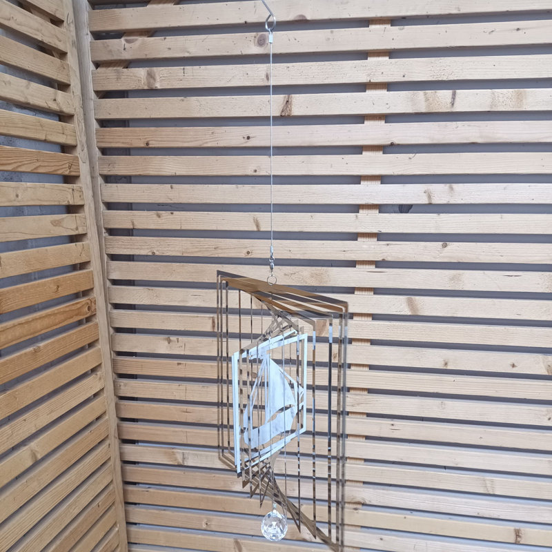 Cuadrado Stainless Steel Suncatcher