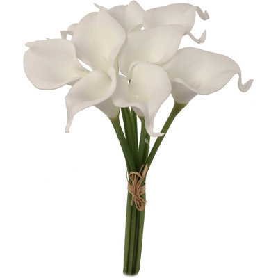 Bouquet de lis Calla 14 "14" Real Touch - paquet de 4