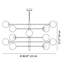 Lustre en fer et laiton-1030251202-1030251203-1030251204