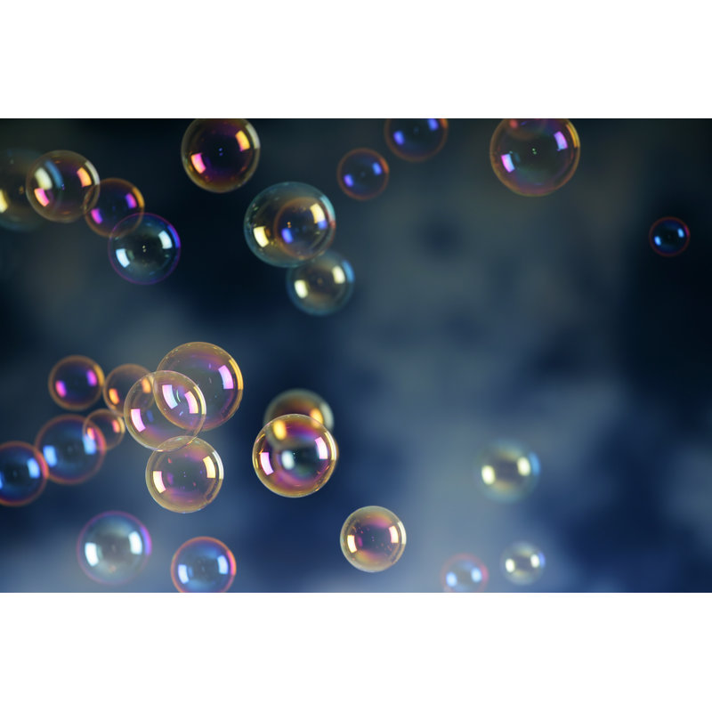 Soap bubbles, 81cm H x 122cm W