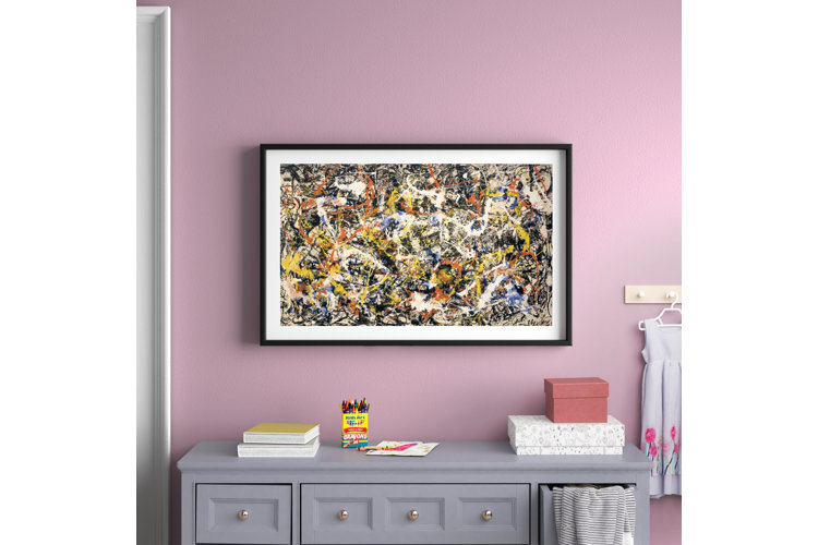 Jackson Pollock abstract art print